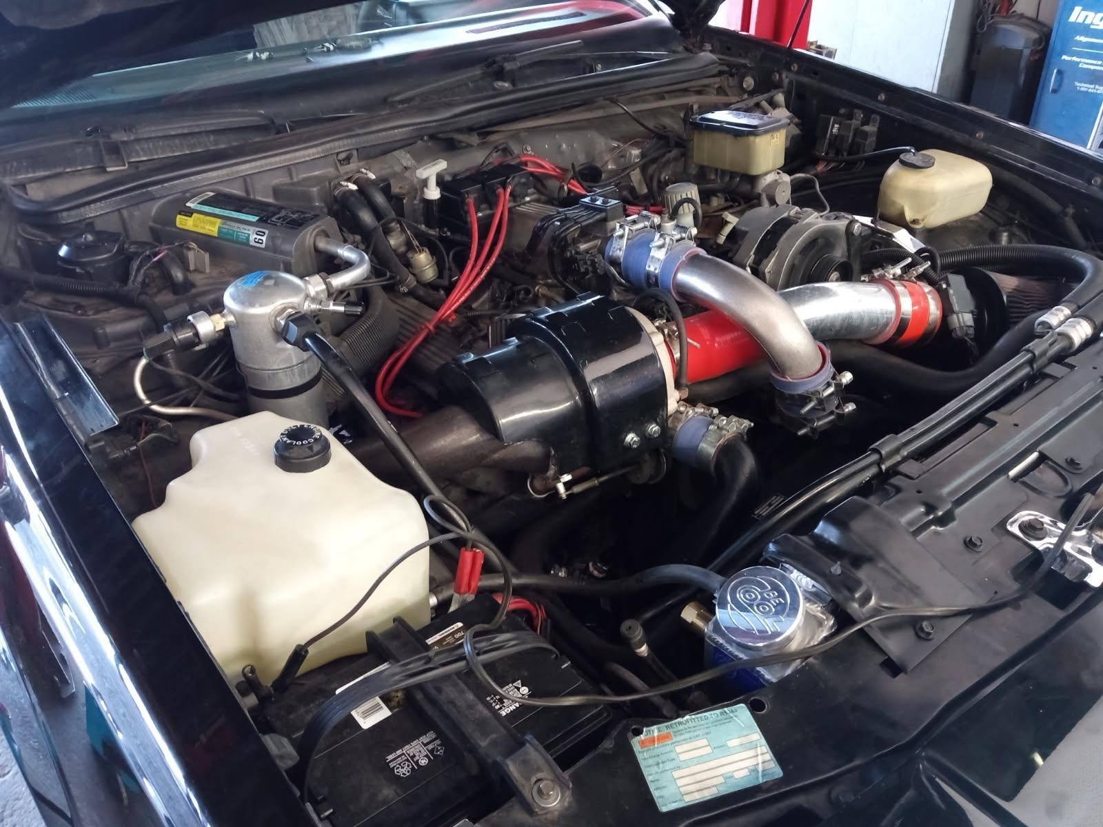 Turbocharged engine bay rebuild